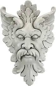 Design Toscano OS6111 Michelangelo's Florentine Green Man Wall Sculpture, Medium
