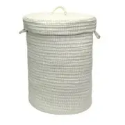 Ticking Solids Limelight - 18" x 18" x 30" Hamper