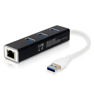 Uptech 登昌恆 NET136H USB 3.1 Giga網路卡+HUB集線器