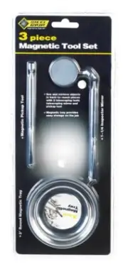 Steel Grip DR67849 Stainless Steel Silver 1 lbs. Capacity Magnetic Tool Set