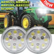 2X LED Sealed Hi/Lo Beam Work Light AR48723 For John Deere Combine 8820 7720