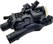 Engine Cooling Housing Coolant Insert Engine Cooling Regulator 9804160380 Replacement ABS Thermostat Vehicles Spare