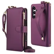 Fr Samsung Galaxy A15 A14 A13 A53 A54 Crossbody Wallet Case Zipper Handbag Purse