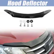 Front Bug Shield Hood Deflector Guard Protector for Honda CR-V 2012-2016 Black