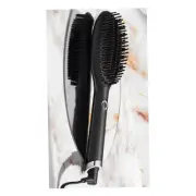 ghd Glide Hot Brush Ionic Hair Straightening Brush - Black