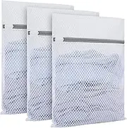 PELLUM Mesh Laundry Bags, Delicates Wash Bags, Lingerie Bags for Laundry, Travel Storage Organize Bag, Clothing Washing Bags for Blouse, Hosiery, Stocking, Underwear