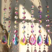 Prism Suncatcher Hanging Window Crystals Rainbow Light Catcher Garden Decorat-GY