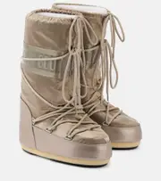 [Moon Boot] Moon Boot Icon Glance snow boots UK 6 gold