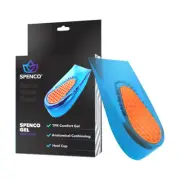 Spenco Gel Heel Cups Shock Absorbing Inserts Medium Shoes/Boots Insole Cushion