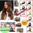 Double Drawn Keratin Nano Ring Beads Tip Real Remy Human Hair Extensions 1g/s 8A