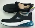 Skechers GoRun Air-Halos/Womens/Performance/ Air Cushioned Heel/Black/Turquoise