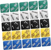 30pcs Place Value Dice for Tabletop Games Multi Sided Dice for Parties Educational Activities and Entertainment Game Accessories for Fun
