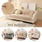 Nordic Sofa Cover Couch Sofa Protector Slipcover L Shape 1/2/3/4 Seater Antislip
