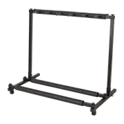 Guitar Stand 5 Holder Guitar Folding Stand Rack Band Stage Bass Acoustic Guitar