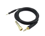 Strengthful & Powerful Headset Cable 3.5mm Audio Cables forAudio-Technica ATH-M50X M40X M60X M70X Headphone