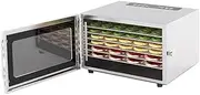 6 Tray Food Dehydrator Fruit Dryer Machine for Fruits, Meats, Vegetables,Dries Herbs and Flowers