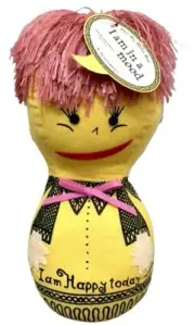 Mood Doll Plush 4 Sided Faces Vtg Reproduction Two’s Company New With Tags