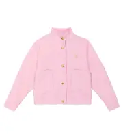 [The Animals Observatory] The Animals Observatory Moare Tiger jacket Y 10 pink