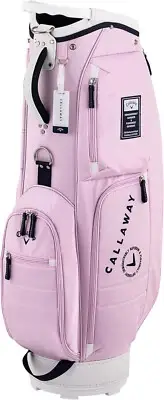 Callaway Golf Men's Caddy Bag CRT ADVANCE 25 JM 9.5 x 47 inch 2.6kg Pink