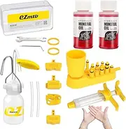Brake Bleeding Set for Shimano, TEKTRO Hydraulic Disc Brakes, Bicycle Brakes Bleeding Set with 120 ml Mineral Oil for MTB / Road Bike Brake with Instructions (English language not guaranteed)