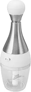 Manual Food Chopper, Mini Kitchen Hand Held Food Press，Mincer Garlic Onion Vegetable Hand Chopper with Stainless Steel Blade for Salad Coleslaw Puree Salsa Pesto