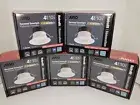 LED 5pk +1 damaged 6 Total Juno 4" Recessed Downlight Retrofit Switchable Color