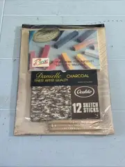 Picasso Pastels Danielle Charcoal Jack Richeson & Co Vintage Ocaldo Sketch Lot