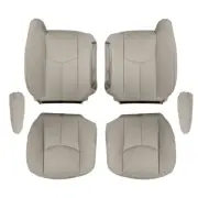 LABLT Front Seat Cover For 2003-2006 Chevy Tahoe GMC Yukon Leather Light Tan (for: Chevrolet)