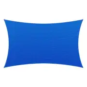 AMGO 14 ft. x 20 ft. Blue Rectangle Shade Sail