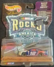 Hot Wheels NASCAR Rocks America Jeremy Mayfield #12 Ford Taurus Diecast Car NIB