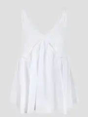[P.A.R.O.S.H.] P. A.R. O.S. H.-Top Bianco-Donna M