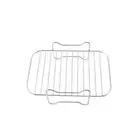 Silver Airfryer Rack Stainless Steel Air Fryer Holder Baking Accessories