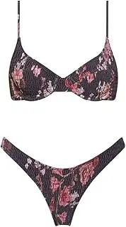 [N\P] NP Push Up Bikini Set Women Triangle Bikinis Swimwear Ruched Biquini
