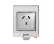 Waterproof Wifi Smart Power Socket Timer Outdoor APP Vocie Remote Control Work - S55 FR