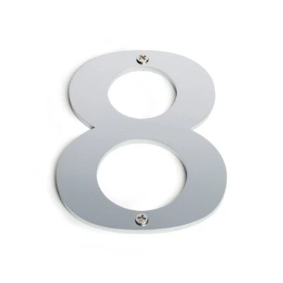 Sandleford 100mm Stainless Steel Numeral 8