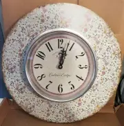 Crabtree & Evelyn Savannah Gardens 14" Wall Clock - NEW