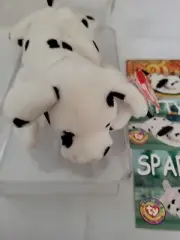 1996 Ty Beanie baby “Sparky “ Hang Tag An Tush Don’t Match Super Rare! 3 Cards