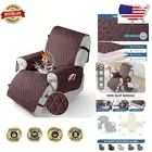 Stylish Waterproof Recliner Cover - Non-Slip, Machine Washable for Medium Chairs