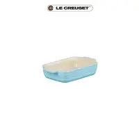 在飛比找momo購物網優惠-【Le Creuset】瓷器長方烤盤18cm(亮藍)