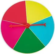 BRIGHTFUFU Game Turntable Racing Wheel Raffle Rotating Games Prize Wheels Puzzle Mat Spinning Top Prizes Gear Ball Fidget Puzzle Tabletop Raffle Ticket Plastic