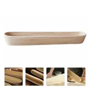 Handmade Banneton Basket Baking Supplies Loaf Pan Oval Bread Proofing