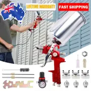HVLP Auto Paint Air Spray Gun Gravity Feed Car Primer 1.4/1.7/ 2.5MM 3Nozzle NSW