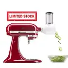 Kitchen Aid Slicer and Shredder Attachment / 5KSMVSA - Red