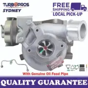 Upgrade Billet Turbo+Genuine Oil Feed Pipe For Mitsubishi Triton MQ 4N15 2.4L