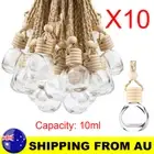 10Pcs Empty Car Diffuser Perfume Air Freshener Hanging Ornament Gadget Bottle AU