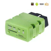 Bluetooth OBD2 OBDII Automotive Scanner For Android Torque Car Fault Code Reader black Green