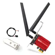 Wireless Gaming PCIE WiFi Bluetooth Card Desktop PCIe Network Adapter PC Windows