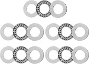 uxcell AXK1730 Thrust Needle Roller Bearings with Washers 17mm Bore 30mm OD 2mm Thickness 5pcs