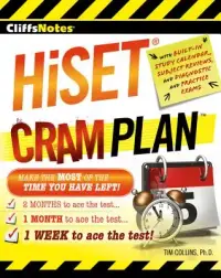 在飛比找博客來優惠-CliffsNotes HiSET Cram Plan