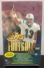 1999 Topps NFL Football Factory Sealed Box 36 Packs QUANTITY